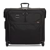 TUMI - Alpha Extended Trip 4 Wheeled Garment Bag - 4-Wheeled Clothing Bag for Hanging Suits, Dresses & Coats - With TSA Lock - Black
