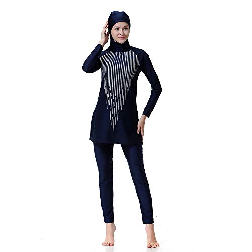 Maillot de bain islamique modeste extensible et anti-UV pour femme active