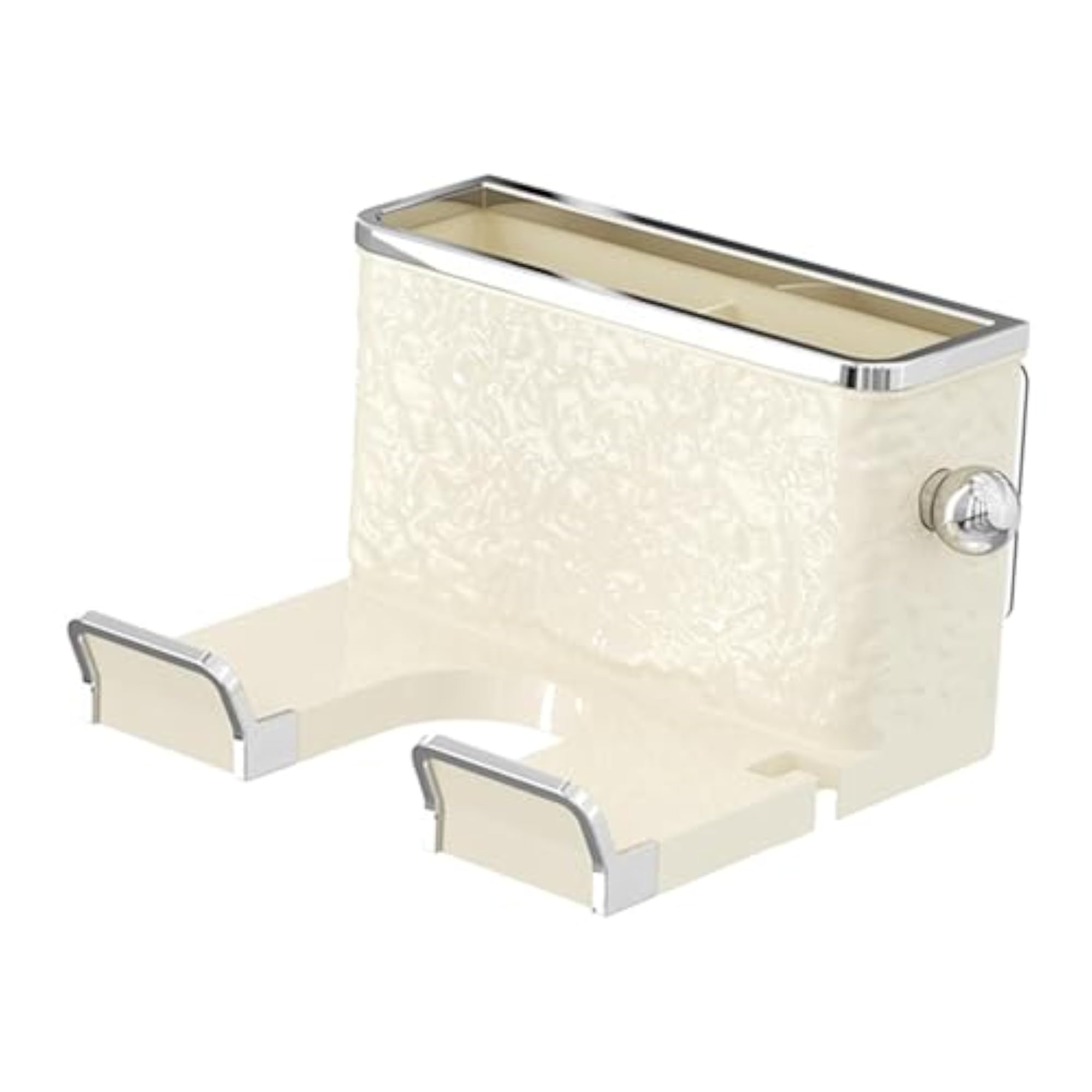 Wall Mounted Hair Dryer Rack for Hair Tools, Beige
