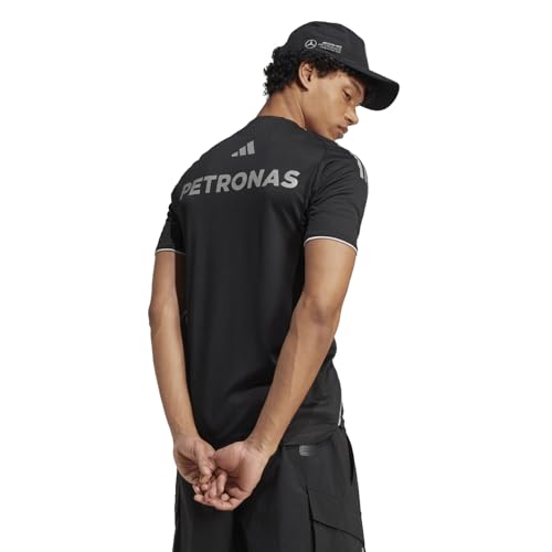 Image of adidas | Mercedes - AMG Petronas Formula ONE Team Mechanics Jersey | Black ||ADI-39