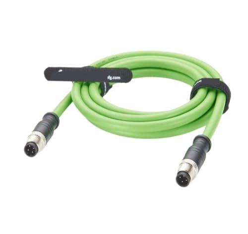 Cable Ethernet Industrial M12 con blindaje de alta resistencia ante vibraciones PCM-HD-0211