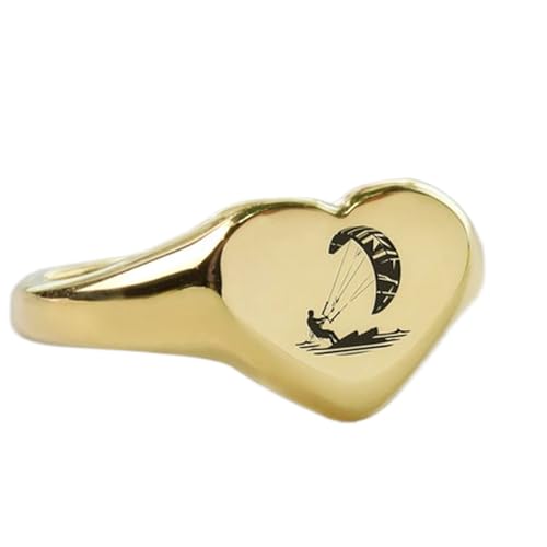 Bague de kitesurf en or et argent, le bijou idéal de la plage aux soirées