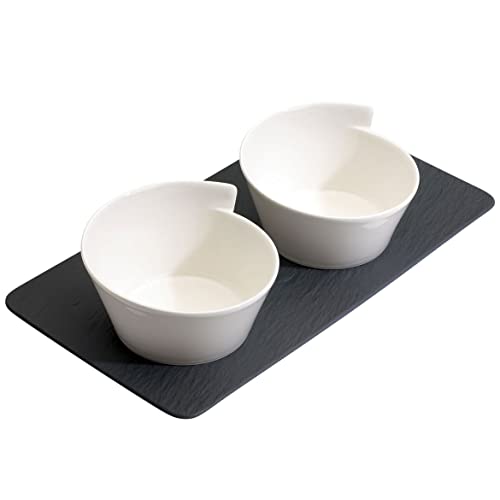 Villeroy & Boch Newwave 3-Piece Condiment Set