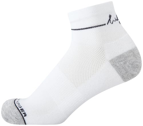 Image of Tommy Hilfiger Womens Quarter Socks - 12 Pack Athletic Performance Cushioned Running Socks for Women with Arch Support