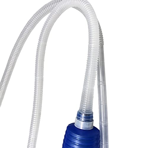 Mingzhe Bomba de sifão manual para aquário/tanque de peixes, dreno de água, limpador de cascalho, bo