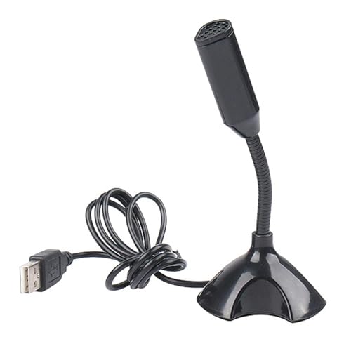 Micrófono USB para PC - Micrófono Plug & Play A Condensador, Suministros de Audio HD Para Laptop PC Studio | Grabación De Voces, Voces Fuera De Campo, Omnidireccional Avanzado Y Una Transmisión De