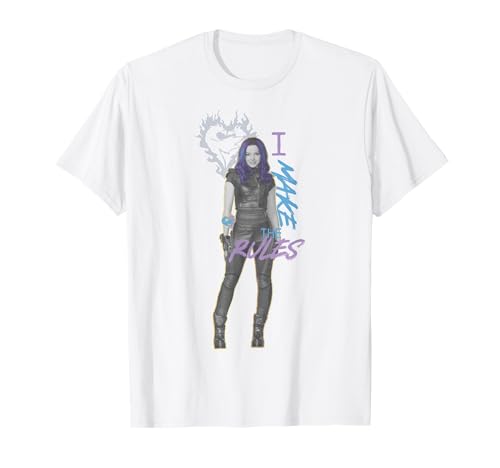 T-shirt Disney Descendants Mal I Make The Rules pour ado et fan de la saga
