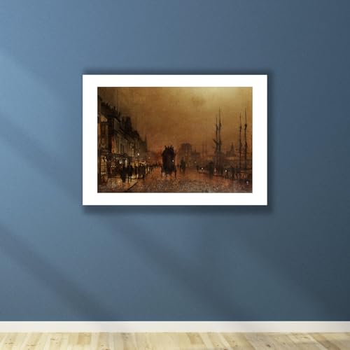 Impression d'art Grimshaw The Broomielaw Glasgow par Spiffing Prints en format Medium