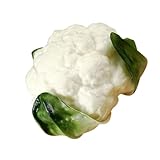 DIYEAH Modelo de Brócoli Simulado Realista para Decoración y Exhibición Adorno Vegetal Artificial para Escaparates y Fotografía Réplica de para Tiendas y Cocina
