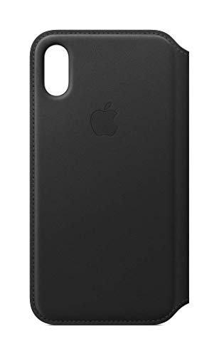 Preisvergleich Produktbild Apple Leder Folio (Iphone Xs) - Schwarz