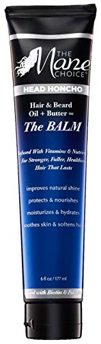 The Mane Choice Mane choice head honcho hair & beard oil + butter the balm, 6 Fl Oz