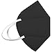 Produktbild 20/50/100 Stück Erwachsene_5 Lagige Schutz__Maske_ (Schwarz, 50 PC)