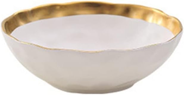 2 Pc Creative Retro Phnom Penh Matte Ceramic Bowl Rice Noodle Soup Snack Fruit Salad(Onecolor,15x4.5cm)