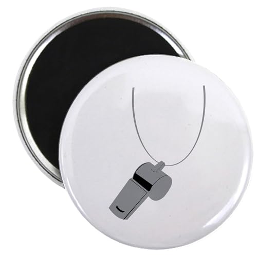 CafePress Referee Whistle Coach 2.25 Magnet (10 Pack) 2.25