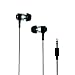 Price comparison product image LogiLink HS0015A In-Ear Earphone with 2 Set Earbuds - Black