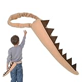 Cola de dragón para niños, accesorios de disfraz de cosplay, cola de animal para niños y niñas, disfraz de fiesta temática de dinosaurios