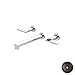 Newport Brass 3-2495/08W Keaton Tub Filler Faucet Trim Wall Mounted with Metal Lever Handles, Weathered Copper