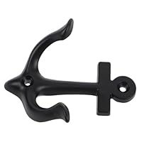 STOBAZA Vintage Steampunk Anchor Wall Hook Heavy Duty Alloy Coat Hanger Rustic Entryway Mount Decorative Metal Hooks for Door Home Office Boutique Storage and Nautical Decor