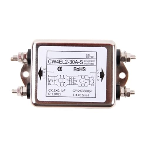 Evitar interferencias eléctricas con filtro de potencia EMI CW4 220V 6A