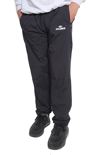 Image of Men's Regular Fit Track Pant with Convenient Side Zipper Pockets