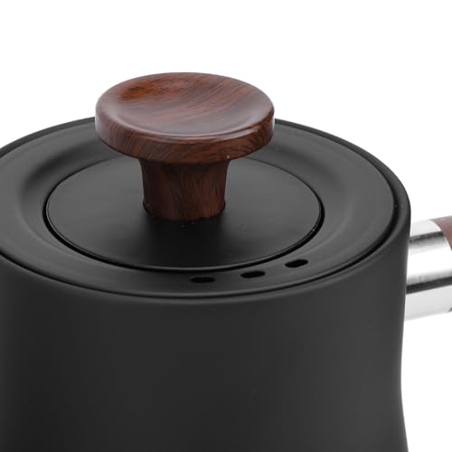 Pava eléctrica de cuello de cisne 1200W acero inoxidable miniatura 7
