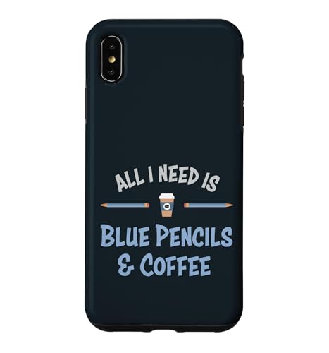 Animator �u���[ ���M �R�[�q�[ �X�}�z�P�[�X iPhone XS Max �p