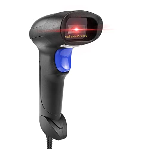 Handheld USB QR Barcode Scanner Reader for Computers, NetumScan Handheld Wired Automatic 1D 2D Image...