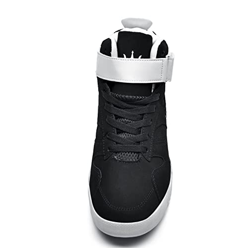 Image of Men's High Top Breathable Leather Street Sneakers