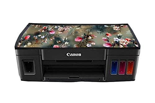 Image of HomeStore-YEP Printer Cover for Canon Pixma G3010 All-in-One Wireless Ink Tank Colour Printer with Zipper for Dust Protection (Green)