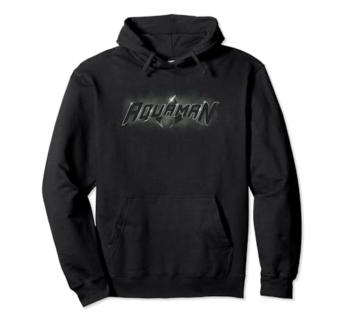 Aquaman Title Pullover Hoodie