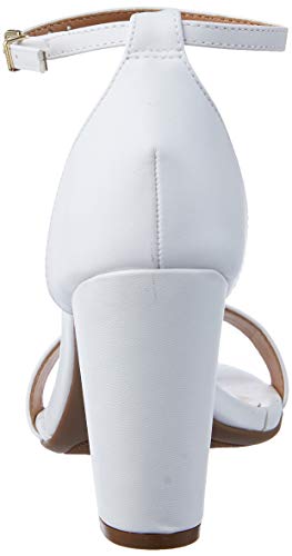 Sandálias Premium, Vizzano, Feminino, Pelica Branco, 36