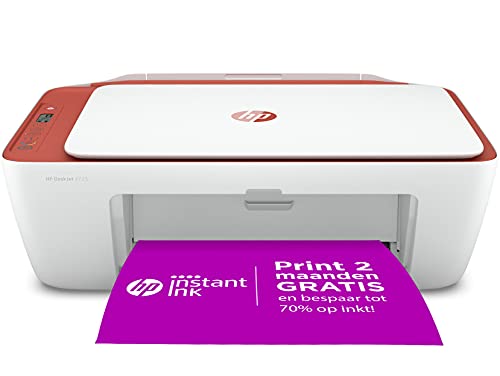 HP DeskJet 2723 All-in-One, Draadloze Wifi kleuren inktjet printer voor thuis (Printen, kopiëren,...