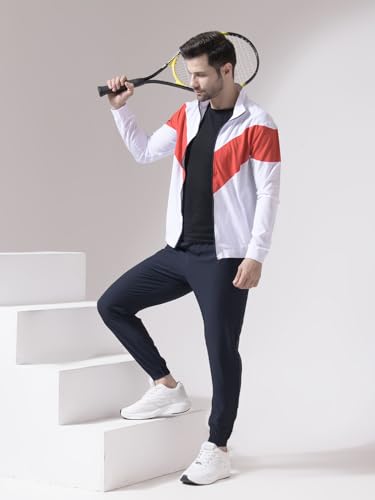 Image of OFF LIMITS Men's NSL CHEV Full Zipper Running Sports Tracksuits