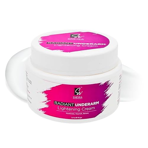 SNEIRA Underarm Cream 50 g, With Kojic Acid, Lactic Acid Helps in Dark Removal Bikini Area Sweat Protection For Dark Knees, Thighs & Elbows Men & Women All Skin Types Sulphate, Paraben & SLS free