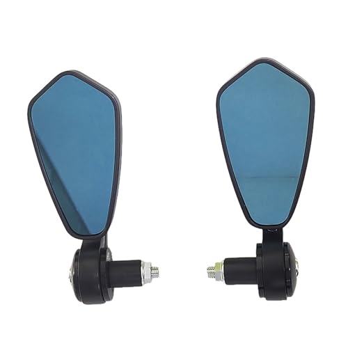 2 Specchietti Retrovisori Antiriflesso HD Da 7/8'' E 20 Mm Per Estremità Del Manubrio, Compatibili Con Scooter, Bici E Motociclette. Specchietto retrovisore
