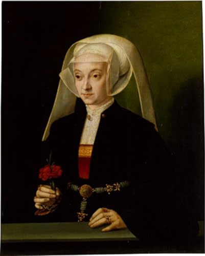 Tableaux Portrait d'une jeune femme Barthel Bruyn | Peinture sur Toile 60x90cm ARToPHIIU