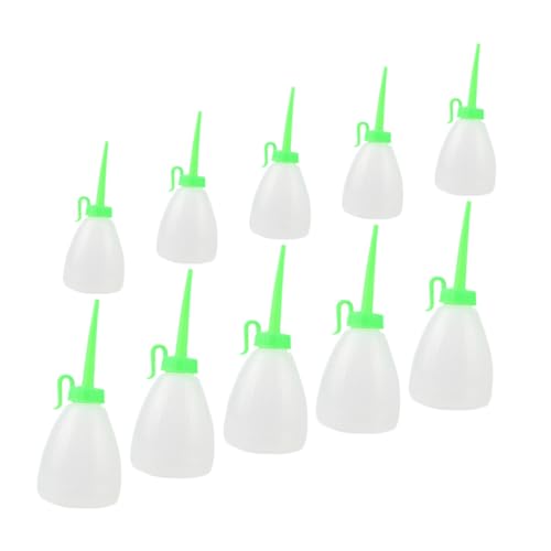 Genérico 10 Piezas Máquina De Coser Engrasador Pico Largo Botella De Aceite Dispensador De Botella De Aceite Combustible Pulverizador De Aceite Dispensador De Aceite De Cocina Dispensador