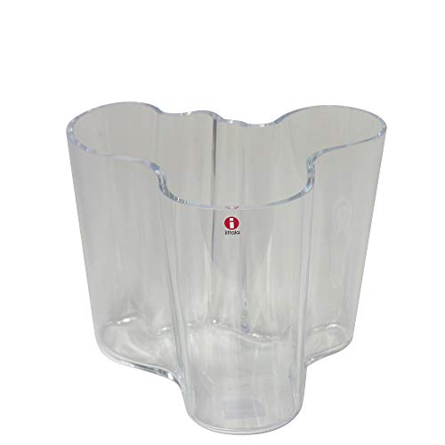 [�C�b�^��] iittala �C�b�^�� �k�� �A�����@�E�A�A���g�R���N�V���� iittala �C�b�^�� Alvar Aalto (�A�����@�E�A�A���g(�A�[���g)�j VASE 160mm �ԕr CLEAR [���s�A���i]