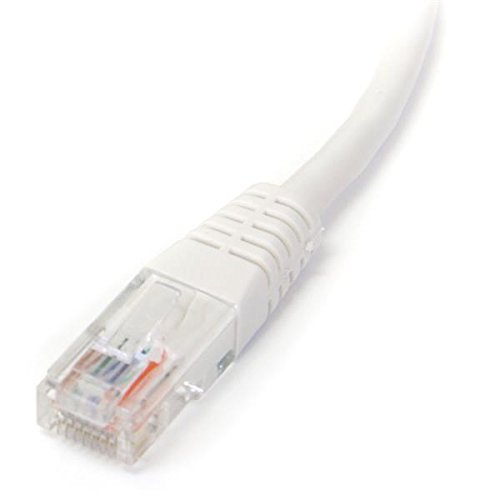 image for StarTech.com Cat5e Ethernet Cable - 25 ft - White - Patch Cable - Mold