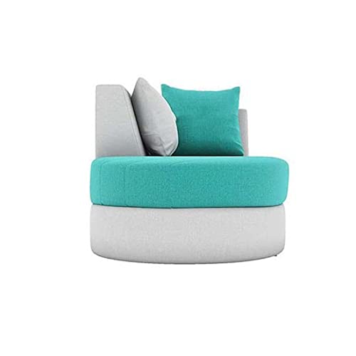 Image of Torque Christie LHS 6 Seater L Shape Sofa Set for Living Room Left Side Aqua Blue | Modern L Shape Sofa 6 Seater | Large L Shaped Sectional Sofa for Home Family Festival