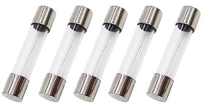 MRS 10A 10 Amp A 6x30mm FUSES Fast-Blow Glass Fuse for ATV DIRT BIKE GO KART SCOOTER MOTORCYCLE MOPED QUAD 50cc 70cc 90cc 110cc 125cc 150cc 200cc 250cc (Pack 5Pcs) TAOTAO Coolster HAWK Baja Apollo SSR