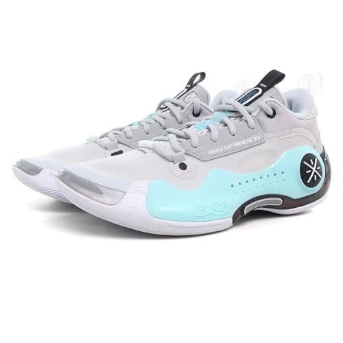 Image of LI-NING Way of Wade 10 Men Basketball Shoes Lining Anti-Slip Professional Shock Absorption Sneakers Sports Shoes Microcrystalline Gray US 11