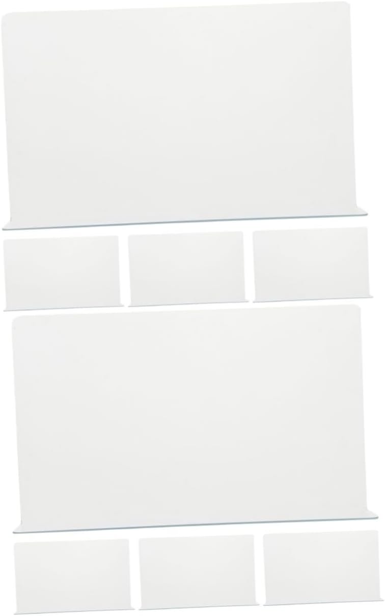 8pcs Bathtub Splash Guard Material Shower Corner Water Barrier Easy Install Bath Tub Splash Guard