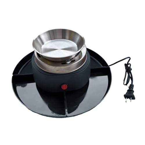 Set de Fondue Eléctrico sin Llama con 4 Bandejas Desmontables