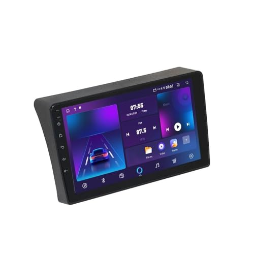 Jeocoai Navegación en Coche Radio para Coche Android 12 con CarPlay para Nissan para Navara D40 (2005-2010), Reproductor Multimedia de vídeo y GPS(T1 1-16GB WiFi)