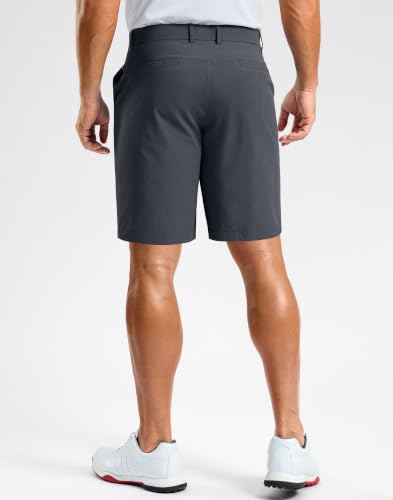 Image of Soothfeel Men's Casual Shorts 5 /7 /9 Inch Golf Dress Shorts for Men Flat Front Work Lightweight Quick Dry with 4 Pockets