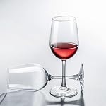 PARACITY Wine Glasses, Christmas Gift, Clear Glass, Long Stem Wine Glass for Red and White Wine - 10 OZ (2, 10, Fluid Ounces)