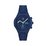 HUGO BOSS Reloj Hombre Analogico Cuarzo con Correa de Silicona 1530404