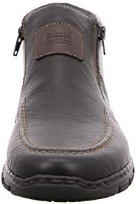 Rieker Men's Ankle Classic Boots, Black Schwarz Kakao Schwarz 00, 7.5 | Image 6