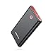 POWERADD [Versión Mejorada] Pilot X7 Power Bank 20000mAh Cargador Móvil Portátil Batería Externa Carga Rapida con 2 Salidas USB 3.1A para Dispositivos Inteligentes y Más, Color-Negro y Rojo